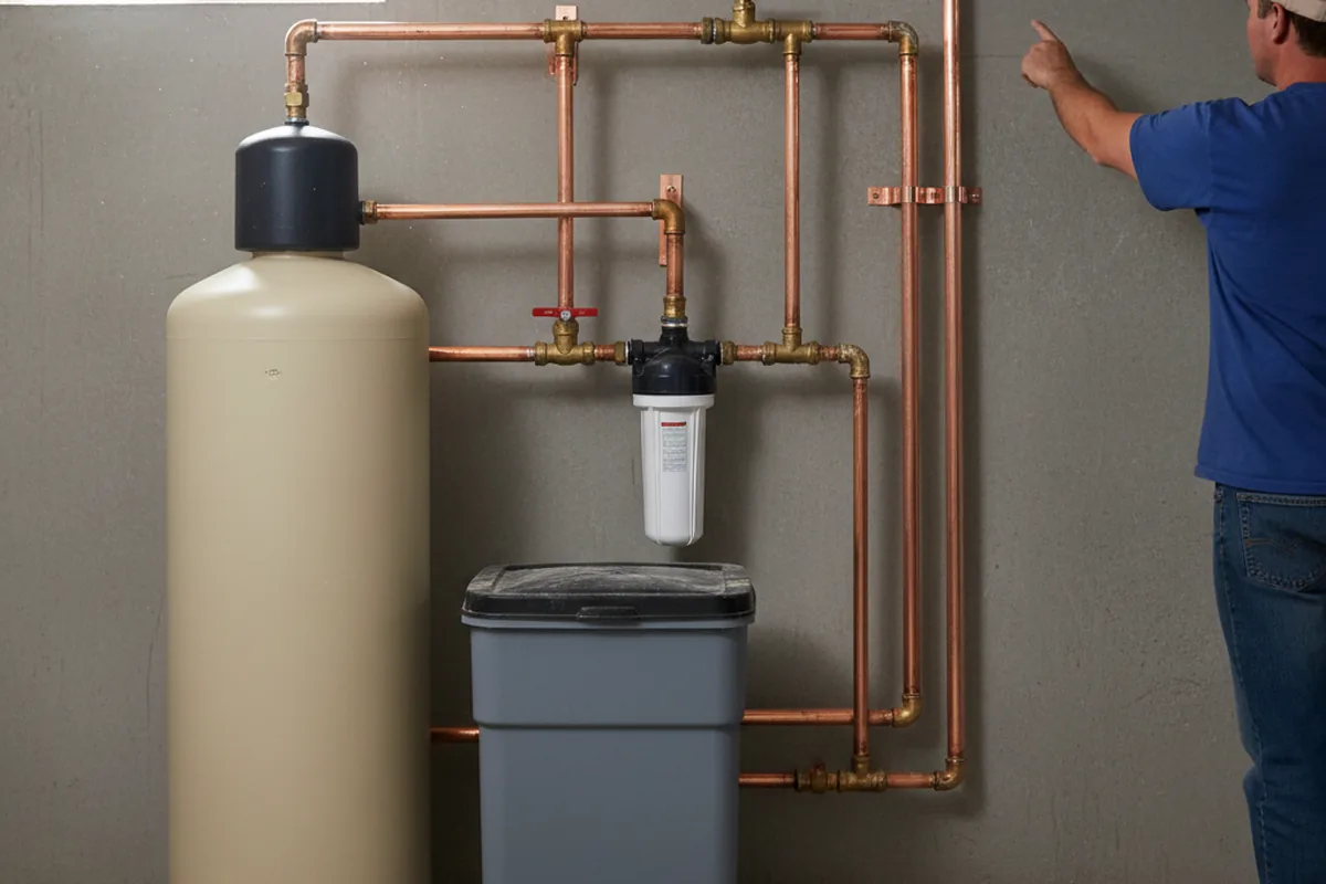 Whole-house water treatment system installed in San Antonio
